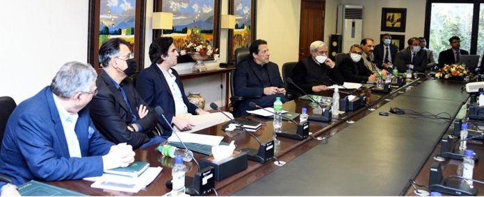 PM Imran Khan chairing meeting